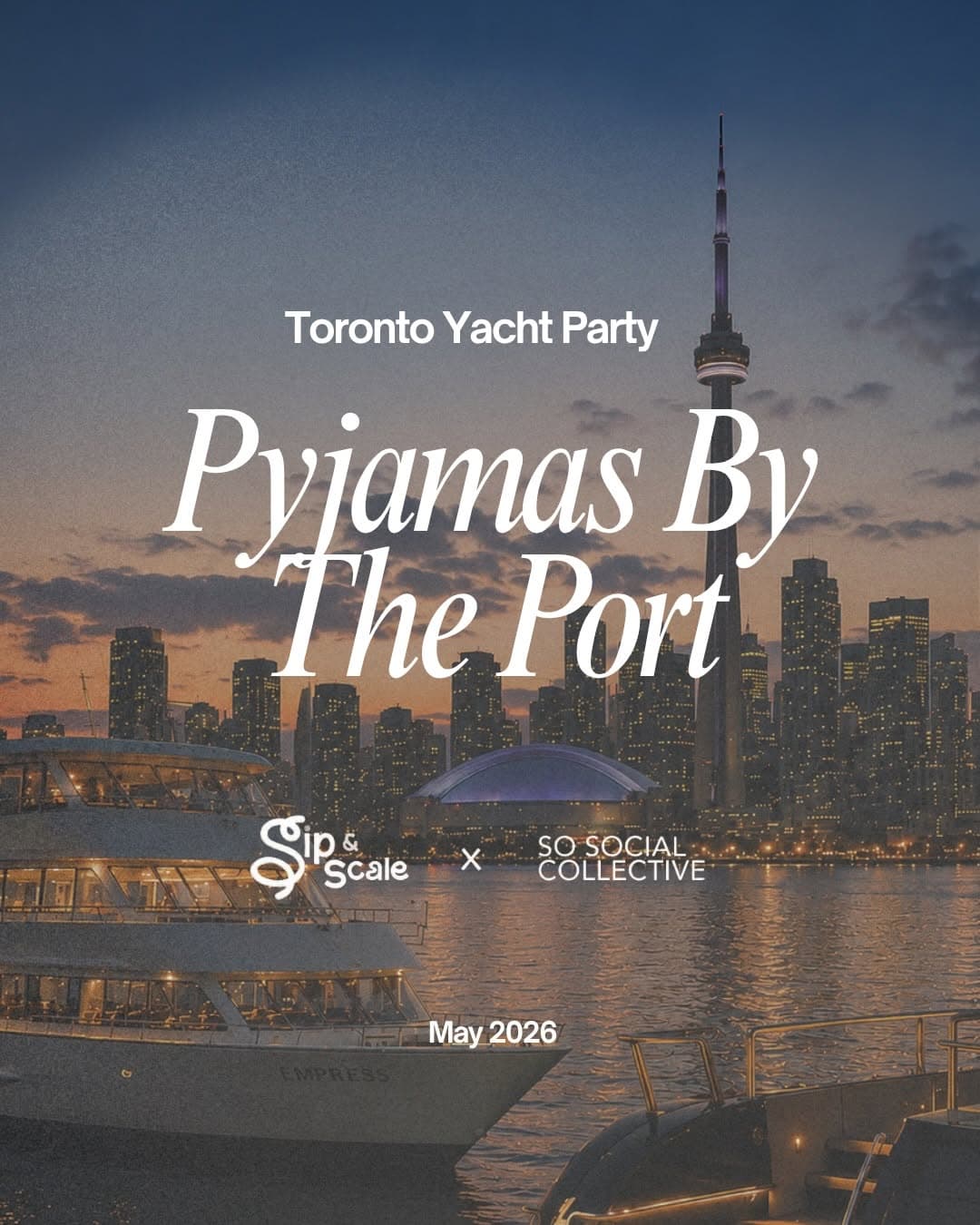 Pyjamas By The Port event poster